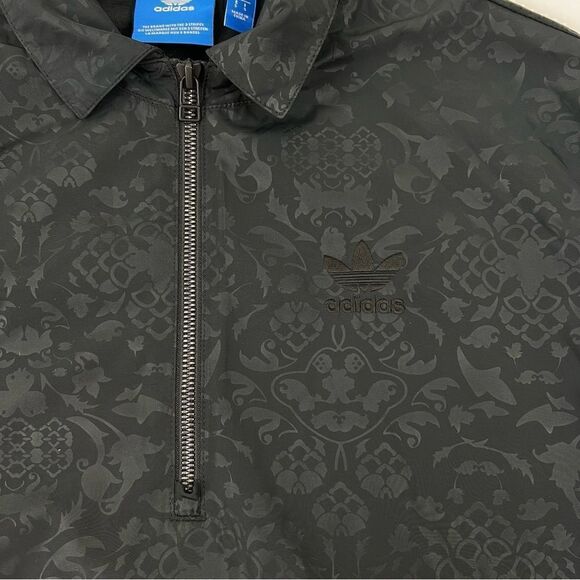Adidas Originals Ornamental 1/2 Zip Jacket Sz S - Picture 7 of 14